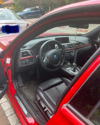 BMW Seria 3 cena 58000 przebieg: 141500, rok produkcji 2012 z Warszawa małe 11